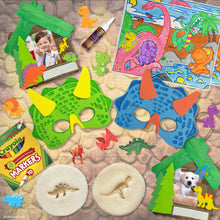 Load image into Gallery viewer, The Land of Lucky Saurus, Dinosaur DIY Craft Kit Box
