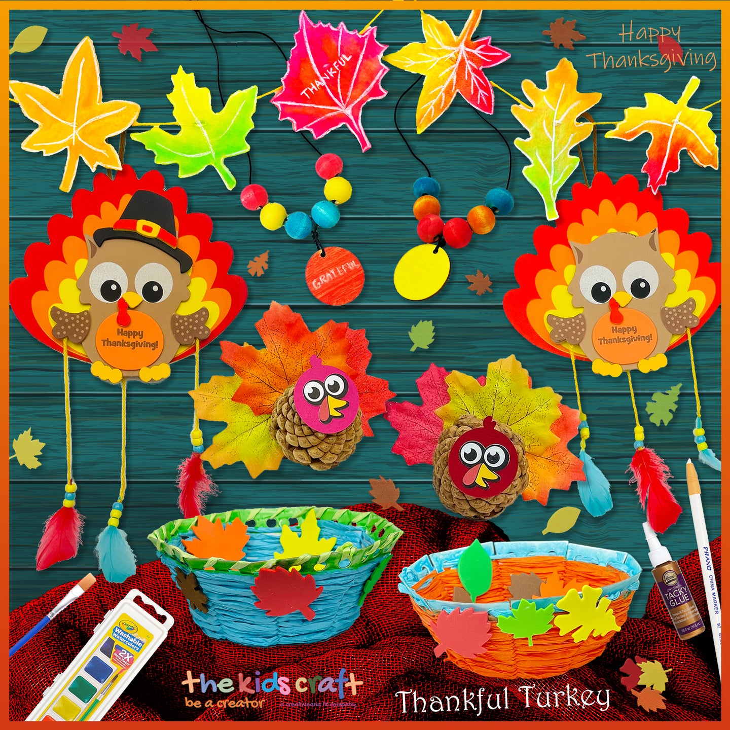 Thankful Turkey! DIY Crafts Box